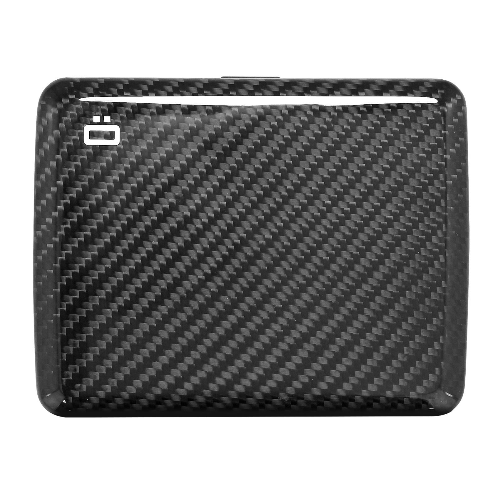 OGON Aluminum Wallet Smart Case V2.0 Large - Carbon Fiber